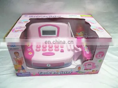 Hot sale music and light electronic children's cash register toy