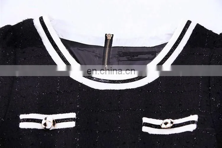 2015 wool slim dress fashion dress girls' dress free prom dress