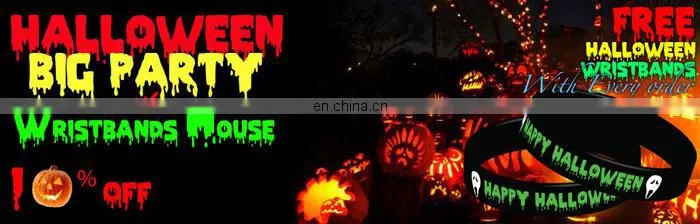Custom Mexico colorful rubber wristbands