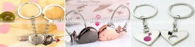 New design cheap pvc keychain key holder with led light wholesales