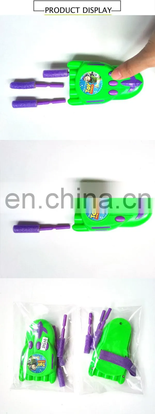 Promotional Customized Cheap Shooting Plane Small Plastic Assembly Toys People