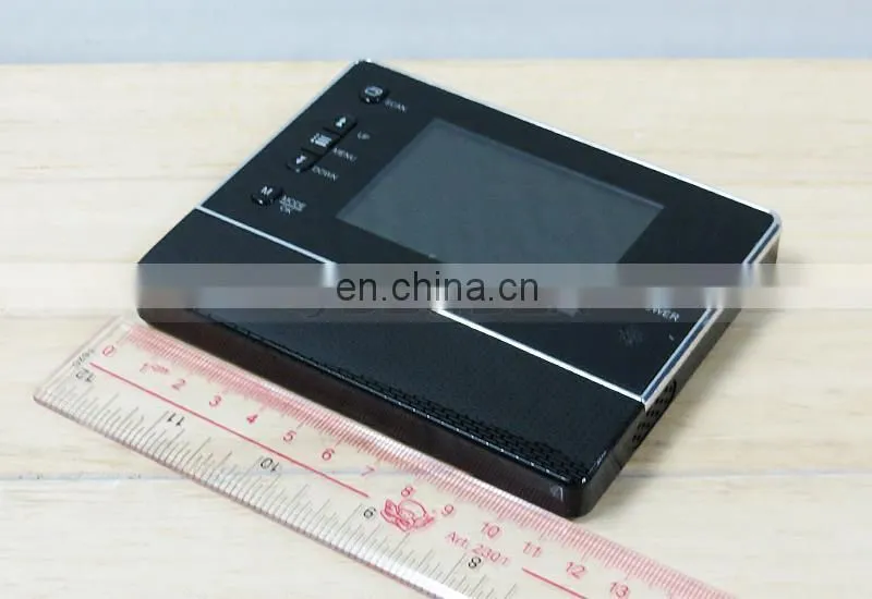 3 Inch LCD Digital Door Peephole Viewer 120 Degrees Camera Photo With Doorbell