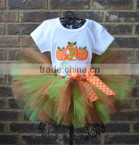 2014 Hallowmas children's rainbow tutu wholsale baby girls tutu