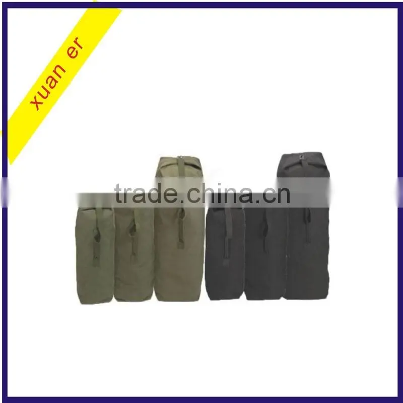 Wholesale top load military heavy weight canvas duffle bag
