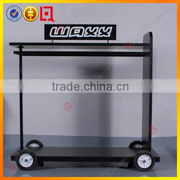 Unique designed shoe store display racks