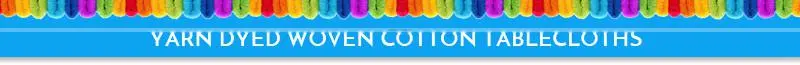 Soft and Skin-Friendly Nature 100% Cotton Table Cloth Price
