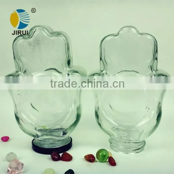 unique shape glass bottle & glass bottle with multi-usage