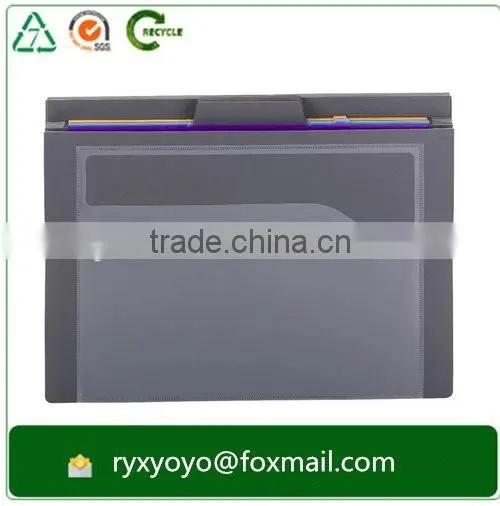 wholesale pp plastic poly hanging wall file holder with pockets