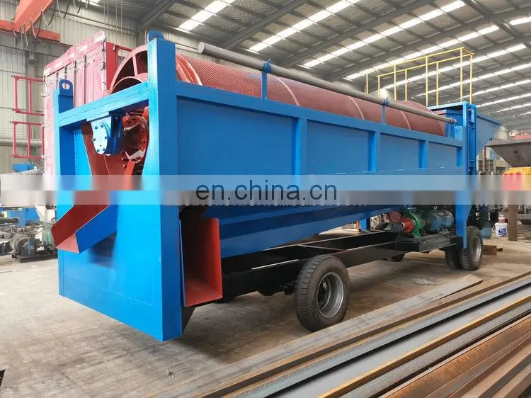 Mini Mining Machine Industrial Trommel Screen Mobile Gold Washing Plant