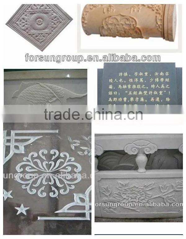 China cnc router manufacturer provide stone cnc router for stone craving and cutting, cnc router products with CE approved