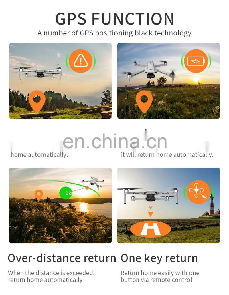 Hot Sale Dron Gps Wifi Drone Dual Optical Flow Rc Yuntai Aerial Photography Kf102 With 4k Camera For Video Recording