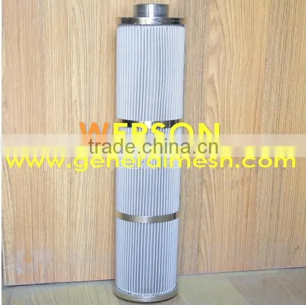 Process Steam, Caustic Cleaning filter element ,pleated filter cartridge ,candle
