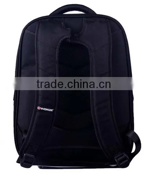 New customized black laptop notebook backpack