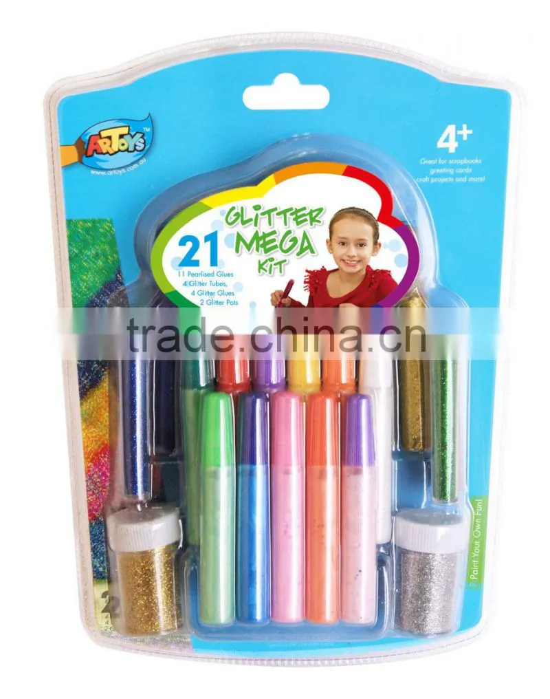 12 Glitter Glue