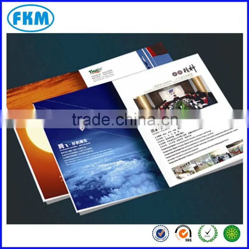 A5 glossy magazine printing with Shenzhen Supplier