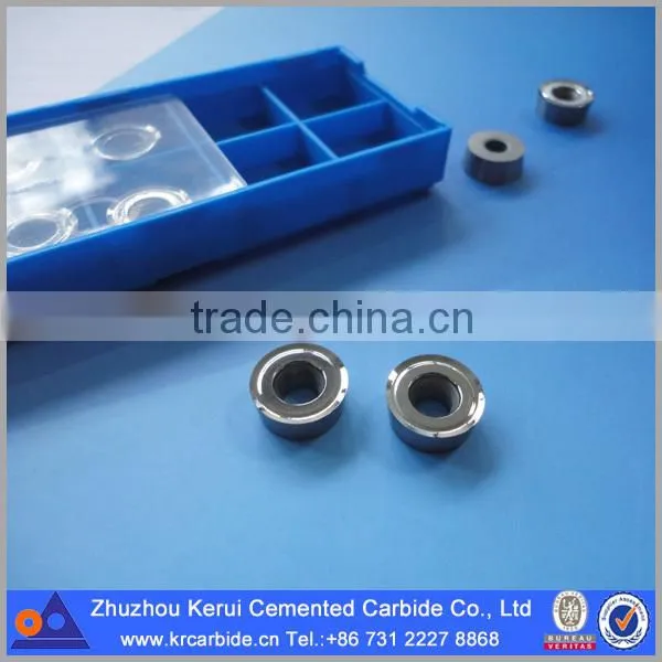 Tungsten carbide round insert RCGT for wood, aluminum and non ferrous material lathe