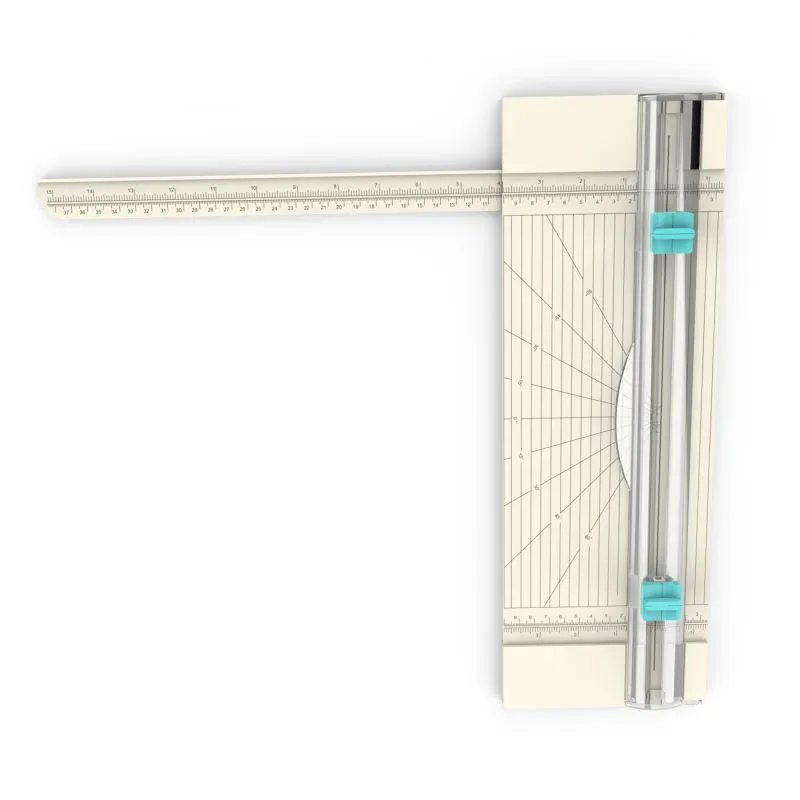 JACC 2-In-1 Manual Paper Trimmer A4 12-inch Personal Craft Photo Cutter for Scrapbooking Creasing Scoring (PT401)