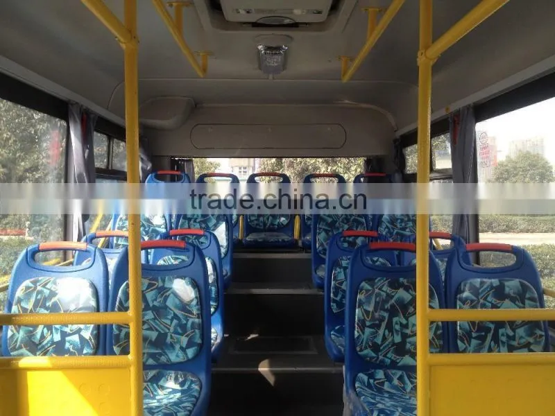 35-38seats 8.6meters length Rear engine bus passenger door before the front Axle