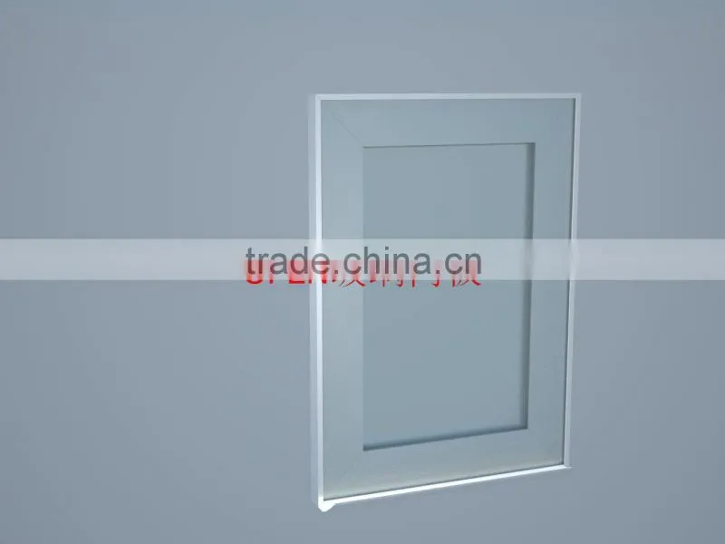 kitchen cabinet aluminum frame glass door (GL8288)