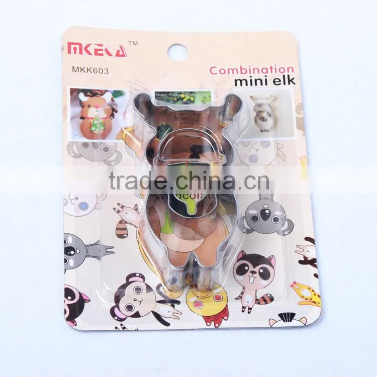 YangJiang wholesale high quality stainless steel rose cookie mould