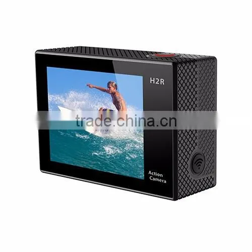 H2R 2016 HOT SALES 4K Ultra HD 170 LENS wifi camera mini Waterproof sport video action camera be unique