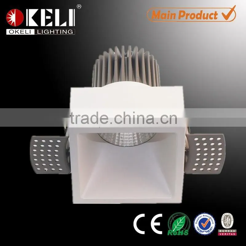 Round and square innovative design recessed led downlight