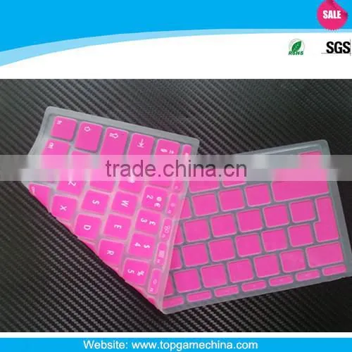 Green recycled laptop silicone protector skins For Macbook air 13" 15"