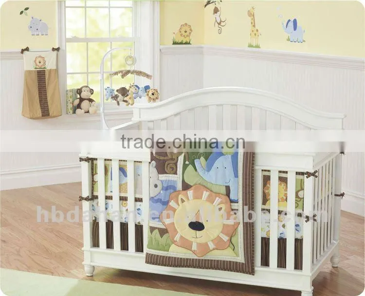 100% cotton polyeaster printing nursery bedding set