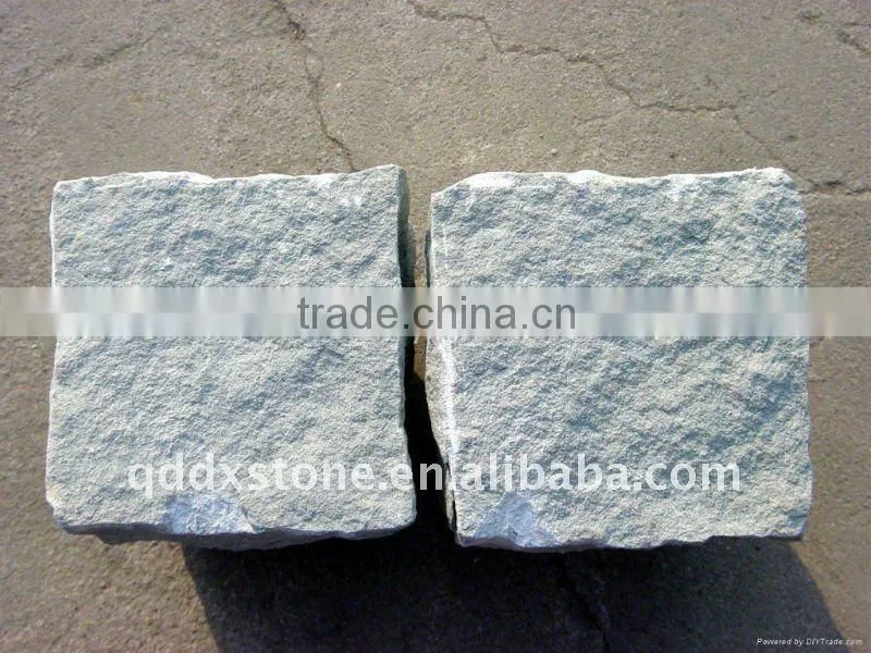 granite cobblestone on mesh