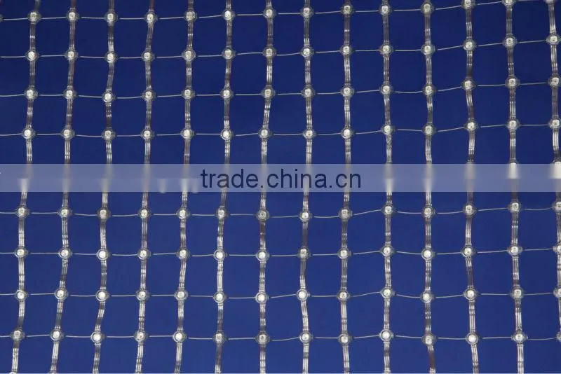 outdoor indoor transparent led screen display 5050 flexible led curtain light