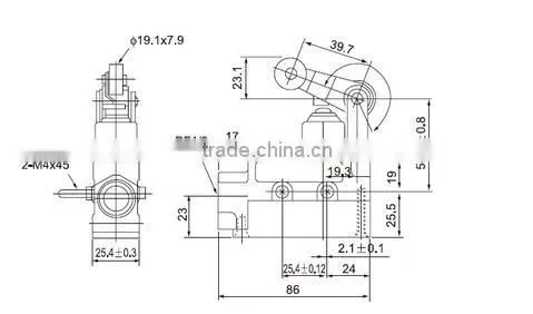 Price Advantage Products Sealed Limit Switch Omron Type ZE-NA2-2
