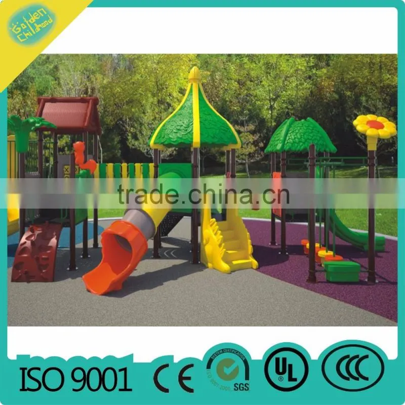 outdoor entertainment slide,outdoor kids plastic playground