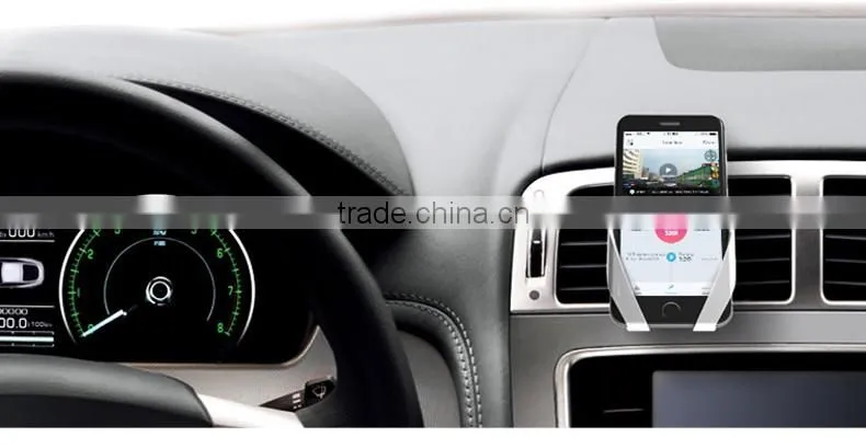 ROCK Car Mount Air Vent Phone Holder For iPhone 6s 6Plus Samsung Holder Stand Fashion Stents Mount MT-5681