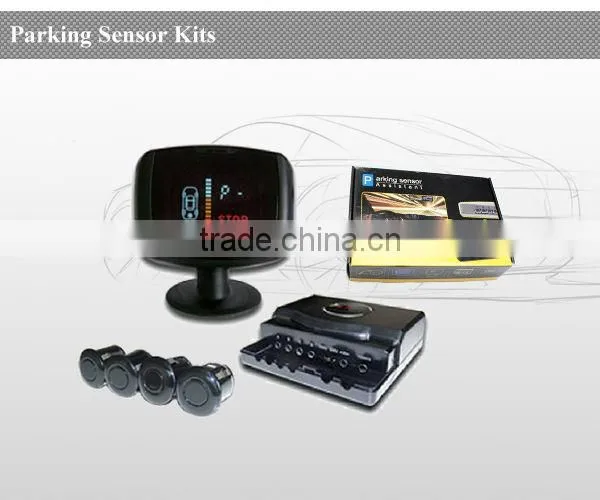 Color VFD parking monitor with 4 sensors