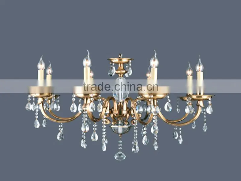 high technology brass pendant lamp classical for restaurant