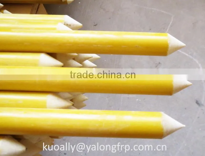 Professional fiberglass pultrusion manufacturer supply fiberglass Rod,High Strength, UV Resistant