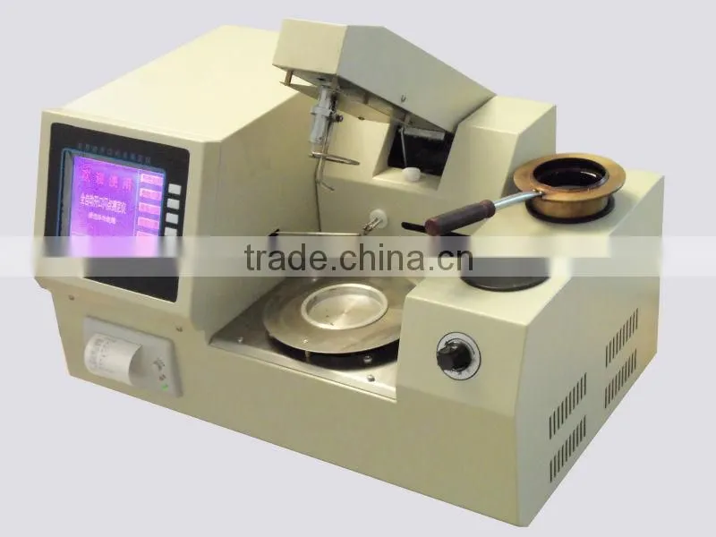 Automatic flash fire point tester