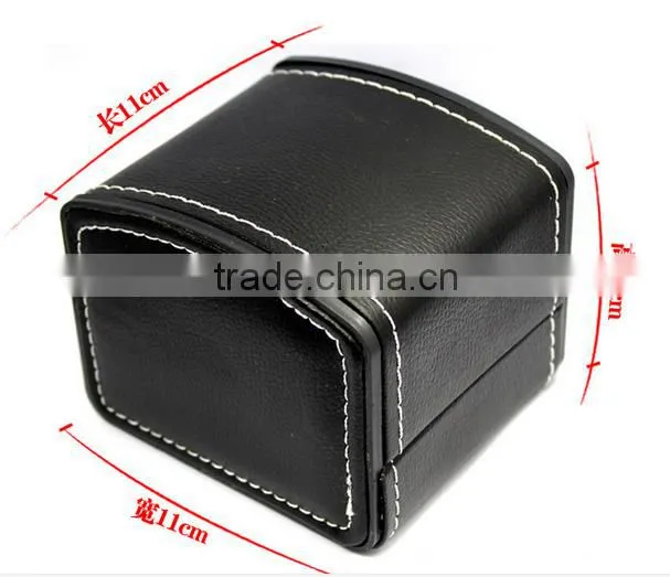 custom black watch gift case high quality jewelry packaging box