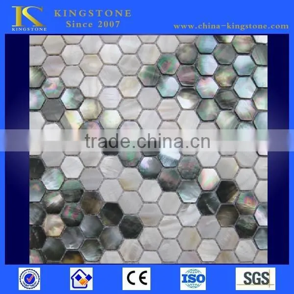 Chinese natrual material mother of pearl shell mosaic tile (Good Price CE)