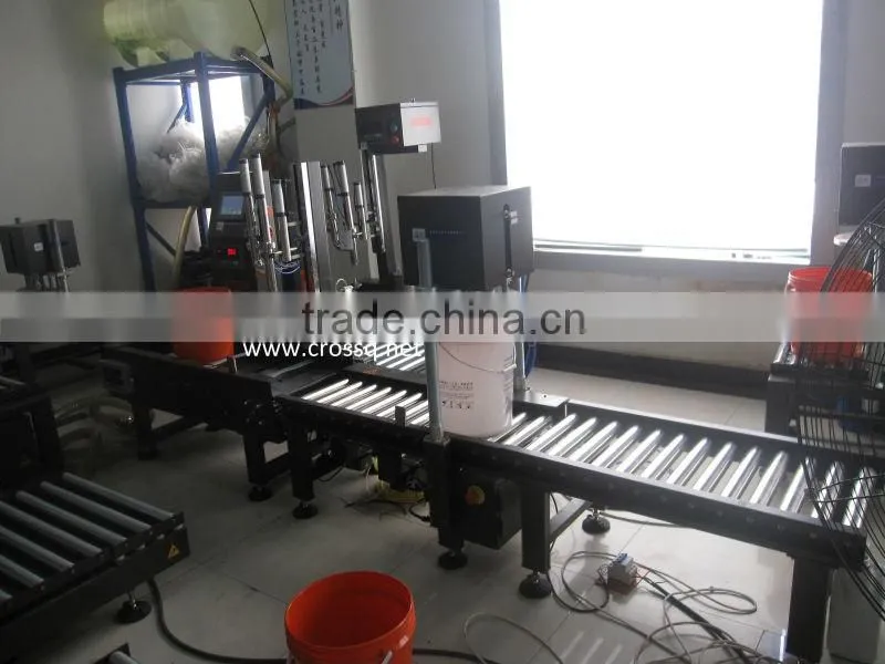 Automatic Lubricant Weighing Filling Line FM-ASW/20L+FC-AP/20L