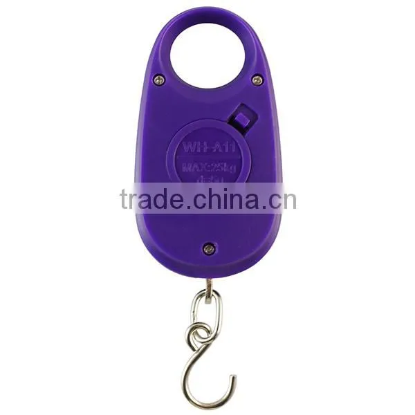 25kg/5g Blue Backlit Shopping Travel Pocket Digital Electronic Scale