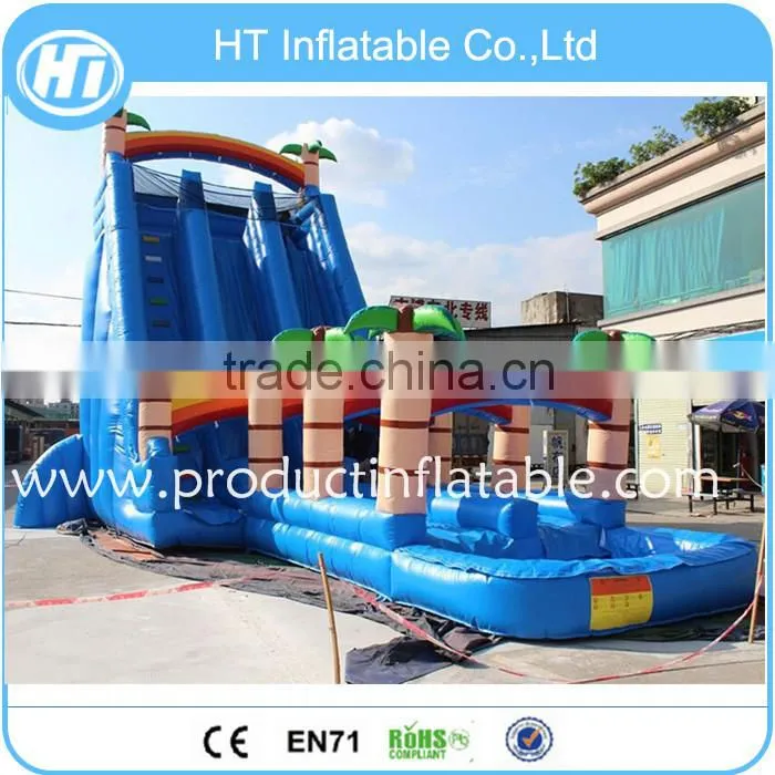 New Style Customized Cheap Inflatable Long Slide,Commercial Inflatable Water slide
