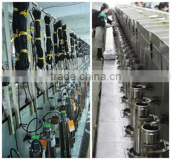 QGD Type deep well submersible pump for irrigation, Submersible Screw Pump