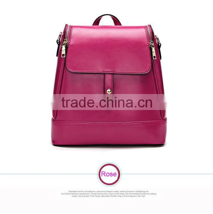 backpack manufacturers china leather bagpack women