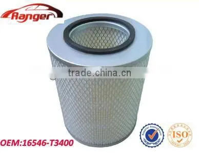 16546-T3400 chinese factory good quality car air filter for Nissan