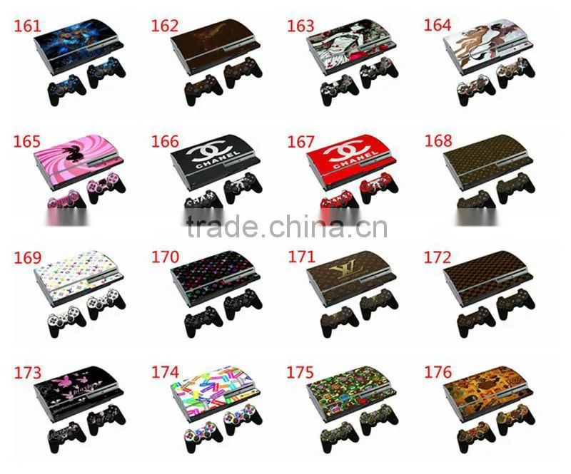 Sell for PS3 console skin Wrap Sticker Skin for PS3 Controller