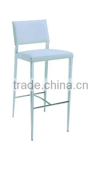 modern white PU bar stool &high chair