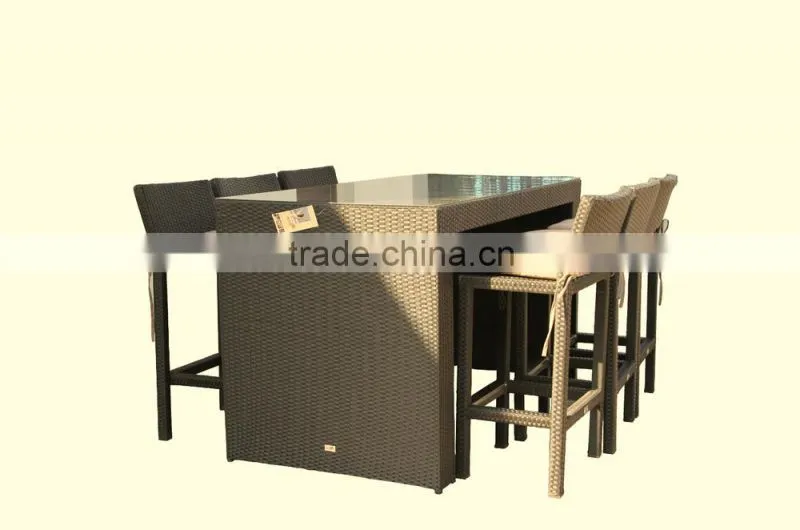 outdoor bar set cheap wicker funiture