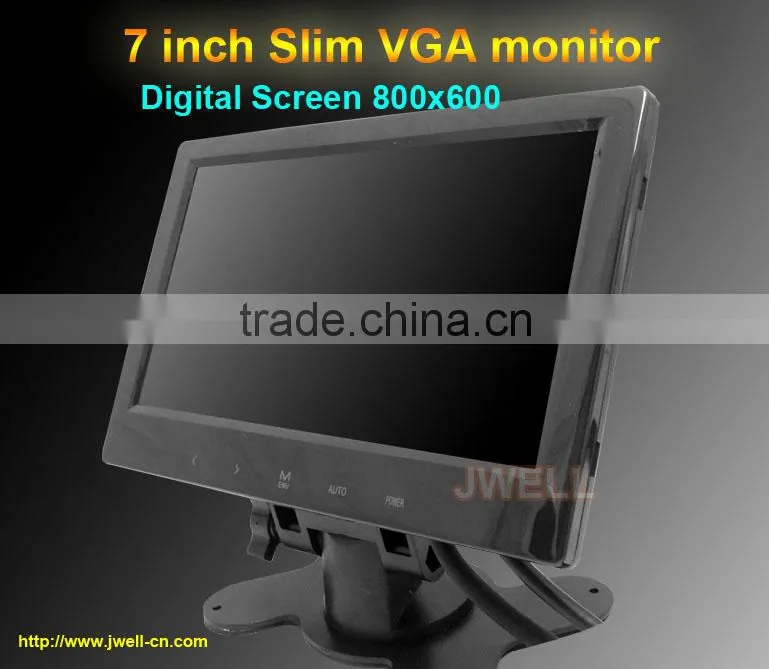 Hot sell 7 " Vga Monitor With Detachable Frame