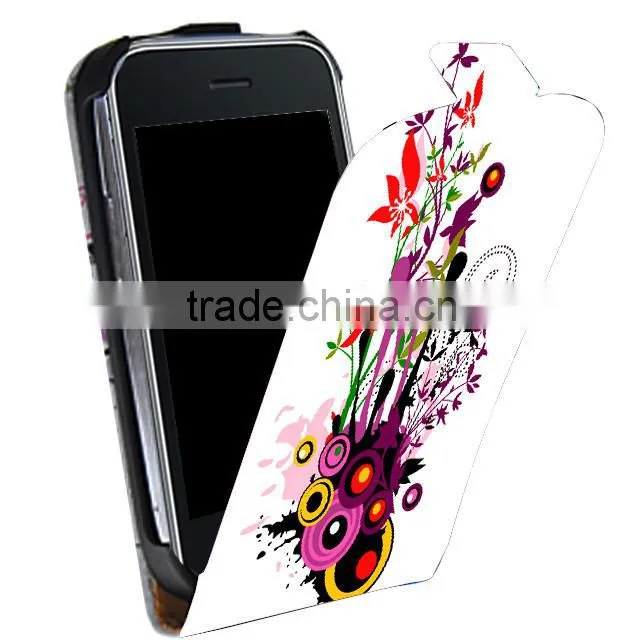 PRINTED PU MAGNETIC LEATHER CASE, FLIP LEATHER CASE FOR LG L FINO